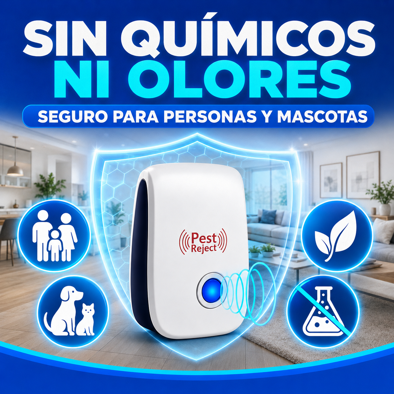 Repelente Ultrasónico PestReject® (2x1)