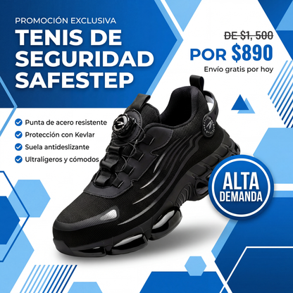 Tenis de Seguridad Ultraligeros SafeStep - Comodidad y Seguridad